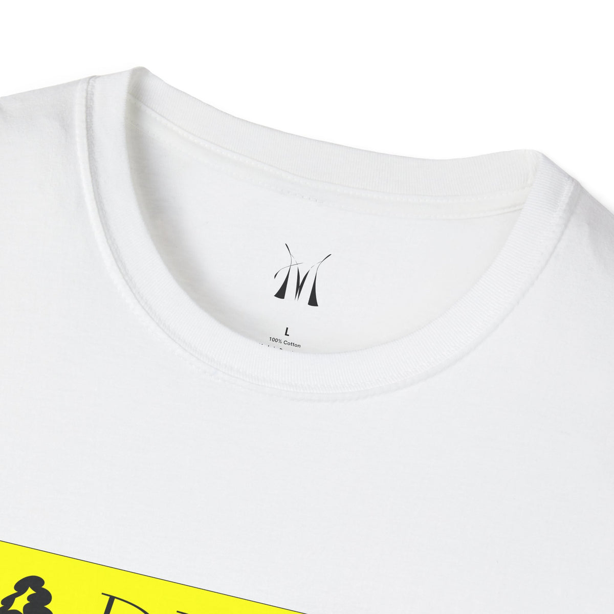 Happiness Yellow Block T-Shirt