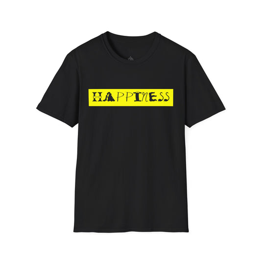 Happiness Yellow Block T-Shirt